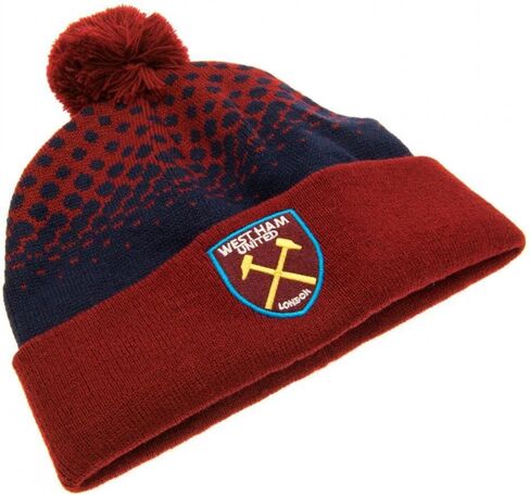West Ham United FC Official Cuff Bobble Knitted Hat in Saudi Arabia