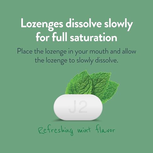 Healthy Living Nicotine Polacrilex Mini Lozenge, Stop Smoking Aid, 2 mg Mint Flavor, 108 Count in Kuwait
