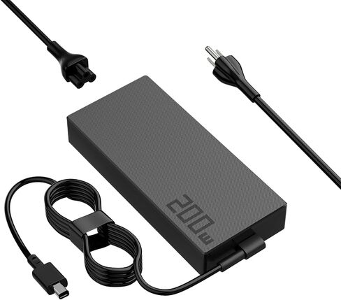 محول تيار متردد 200 واط 20 فولت 10 أمبير Adp-200jb K Power متوافق مع Asus Rog Zephyrus G16 G14 Gu605 Ga605 Gu605m Ga605w Tuf Gaming A14 Fa401u Fa401w Proart Px13 P16 Ht5306 H7606 Pz13 Hn7306 شاحن أجهزة الكمبيوتر المحمولة in Kuwait