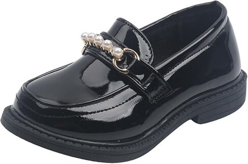 Toddler Girl's British Style School Uniform Shoes Princess Performance Oxford Shoes in Saudi Arabia