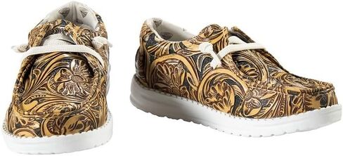 Twister Casual Shoes Girls Floral Ashton Lace Closure Tan 446009208 in Kuwait