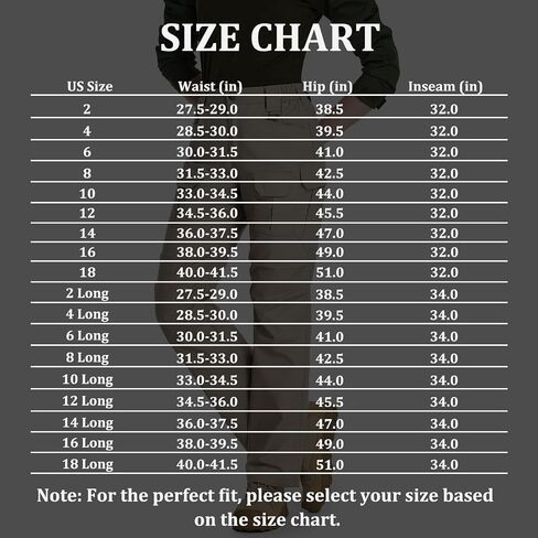 Hiwise Women's Stretch Tactical Pants Water Resistant Ripstop Cargo Work Pants Outdoor Lightweight Hiking Pants in Saudi Arabia