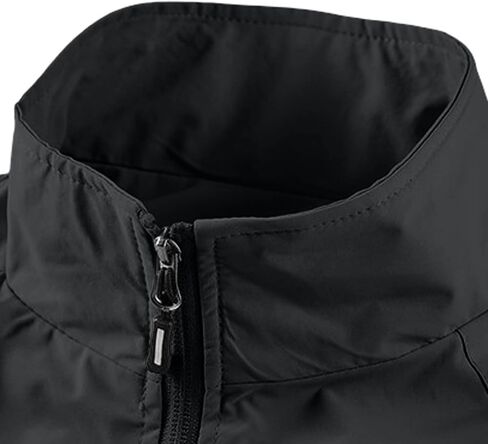 Rucking Vest For Men Zip Up Stand Collar Sleeveless Jacket Casual Hiking Running Lightweight Outerwear Vest With Pockets in Kuwait