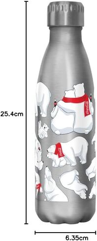 Coca-Cola Polar Toss 17 oz Stainless Steel Bottle in Saudi Arabia