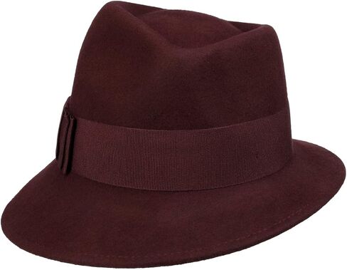 Lierys Asym Felt Hat Grosgrain Ribbon Made in Italy Women Summer Winter in Saudi Arabia