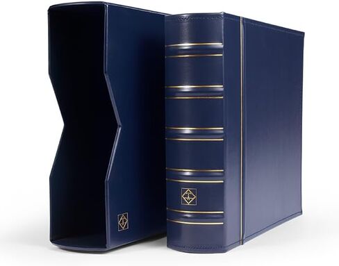 Lighthouse Album for 200 FDCs or Letters up to 195x130 mm, incl. slipcase, red in Kuwait