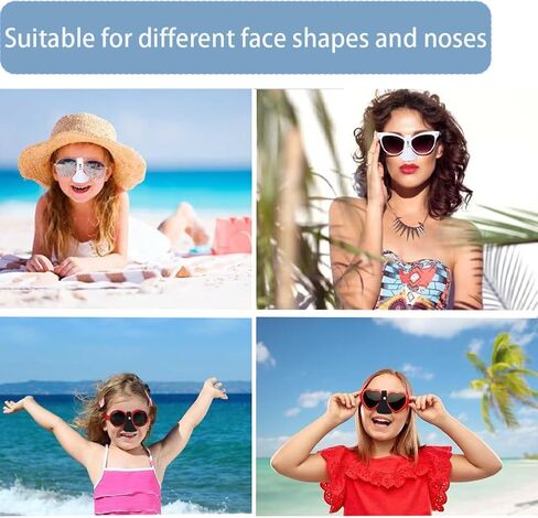 6 Set Nose Sun Protection Nose Protector UVEye Patch for Glasses Sunlight Men Women Sports in Saudi Arabia