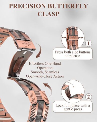 Ultra Strength Magnetic Bracelets for Men, 99.99% Pure Copper Bracelet with 5000 Gauss Magnets, Adjustable Size with Sizing Tool & Gift Box in Saudi Arabia