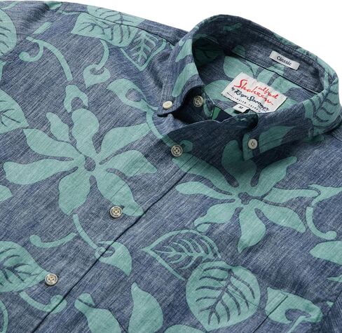 Reyn Spooner Tahitian Cotton Hawaiian Aloha Shirt - Classic Fit Button Front in Kuwait