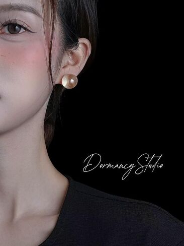 Colorful Bubble Ball Stud Earrings, Colorful Transparent Dreamy Earrings Lightweight Fashionable Earring Jewelry for Women in Kuwait