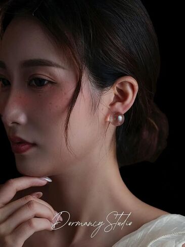 Colorful Bubble Ball Stud Earrings, Colorful Transparent Dreamy Earrings Lightweight Fashionable Earring Jewelry for Women in Kuwait
