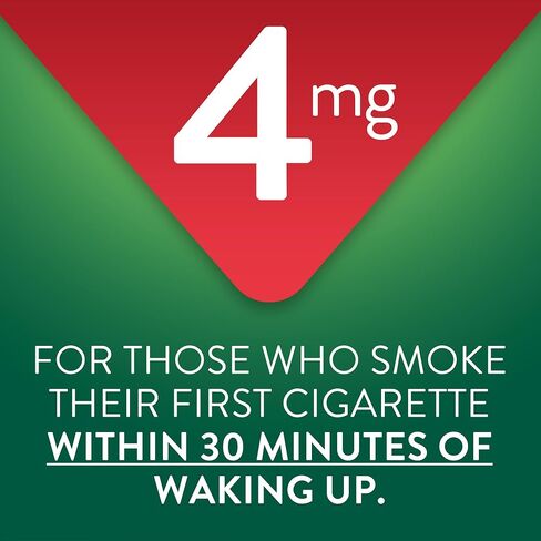 Nicotine Polacrilex Coated Gum 4 mg (Nicotine), Mint Flavor, Stop Smoking Aid in Kuwait