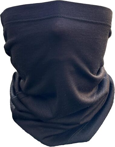 100% Merino Wool Neck Gaiter for Men & Women, All-Season Windproof Face Mask Scarf Neck Warmer in Saudi Arabia
