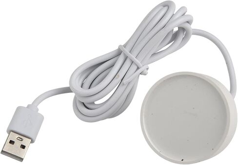 صانع رذاذ USB 5 فولت، مبيد مرطب للهواء لنافورة المياه والمناظر الطبيعية لحوض السمك، كابل 1.4 متر تشغيل هادئ للاستخدام الداخلي والخارجي، أبيض (أبيض) in Kuwait