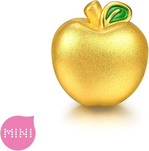 CHOW SANG SANG 999 Gold Charme Apple 'Ping An' Charm Bracelet for Women & Men 17cm 96532C in Kuwait