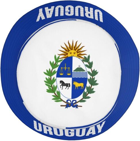 Flag of Uruguay Bucket Hat Printed Hats Soccer Fan Supporter Cheer Team Caps Fans Gifts Multi in Kuwait