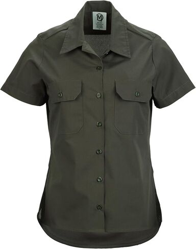 Mercer Culinary Women's Brewer Shirt, Olive Green, S in Saudi Arabia