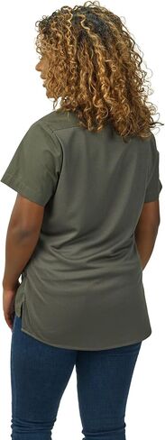 Mercer Culinary Women's Brewer Shirt, Olive Green, S in Saudi Arabia