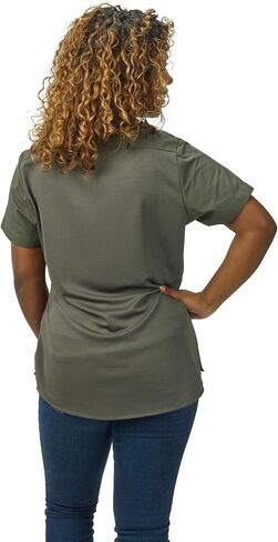 Mercer Culinary Women's Brewer Shirt, Olive Green, S in Saudi Arabia