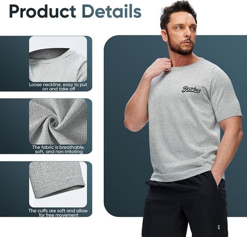 Cut Resistant Short Sleeve Shirt, ANSI A5 Safety Work Shirt, Lightweight Breathable Protective Workwear, Gray in Saudi Arabia