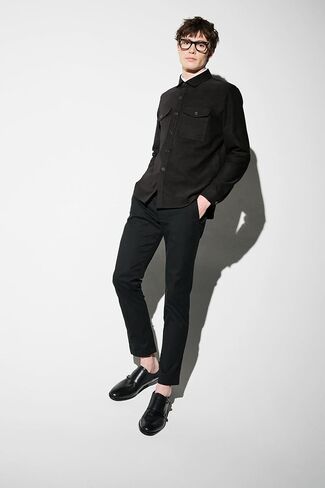 Mercer+Mettle Unisex Long Sleeve Twill Overshirt | Long Sleeve Shacket with Pockets for Men & Women, Button Up Jacket in Saudi Arabia