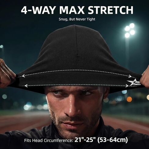 Lightweight Cooling Skull Cap for Men Hard Hat Helmet Liner Moisture Wicking Sweatband Cycling Running Beanie in Saudi Arabia