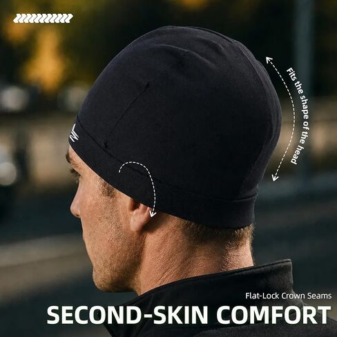 Lightweight Cooling Skull Cap for Men Hard Hat Helmet Liner Moisture Wicking Sweatband Cycling Running Beanie in Saudi Arabia