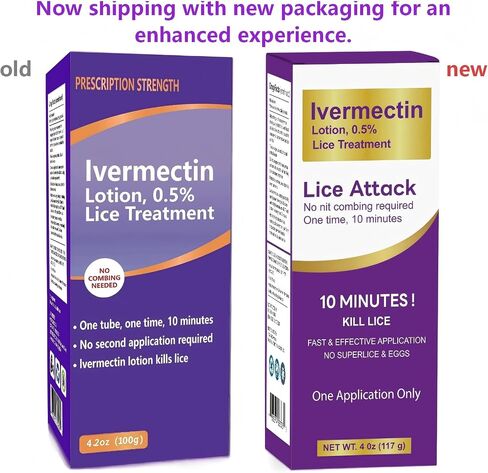 VETRAW Ivermectin 0.5% Lotion for Head Lice Treatment, Fast-Acting, No Nit Combing Required, Gentle & Family-Friendly, Effective on Resistant Lice, 4.2 oz (100 mL) in Saudi Arabia