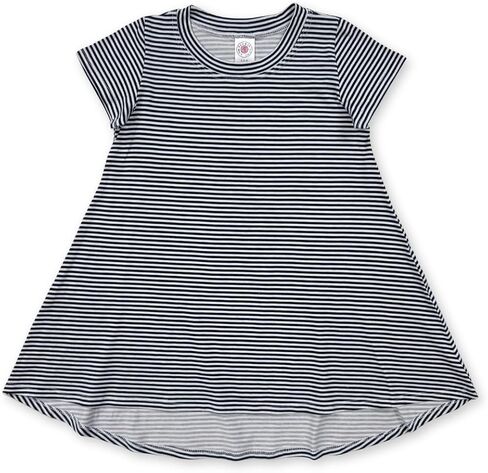 Esme Girl's Crew Neck Short Sleeve Size Size صغير (4-5) ، M (6-6x) L (7-8) XL (10-12) XXL (14) in Kuwait
