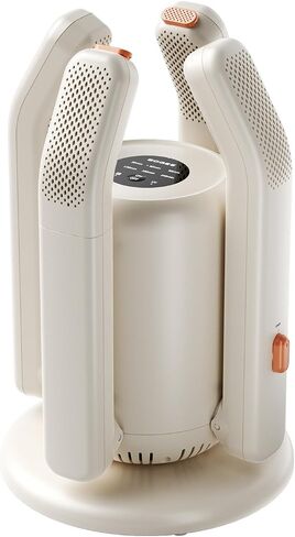 Boot Dryer, Shoe Dryer for Work Boots and Gloves, 4 Tubes with 6 Timers, Rose Salt Remove Odor, Quiet Portable Shoe Dehumidifier, Suitable for Ski Boots, Shoes, Gloves, Socks & Hats, SH03 in Saudi Arabia