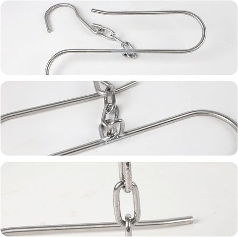 Fishing Waders Boot Hanger Stainless Steel Waders Hanger Wall Mount Boot Drying Rack For Drying Fishing Waders & Hunting Waders Etc 1pcs in Saudi Arabia