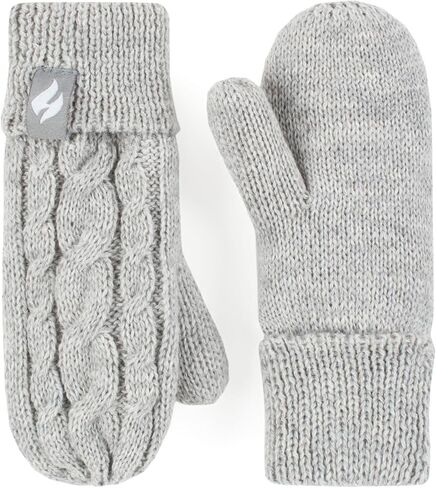 HEAT HOLDERS Girls Glacier Peak Mitten Oatmeal/Girls 2-6X in Kuwait