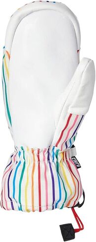 Crab Grab, Cinch Mitten - Kids', Rainbow Stripes, L in Saudi Arabia