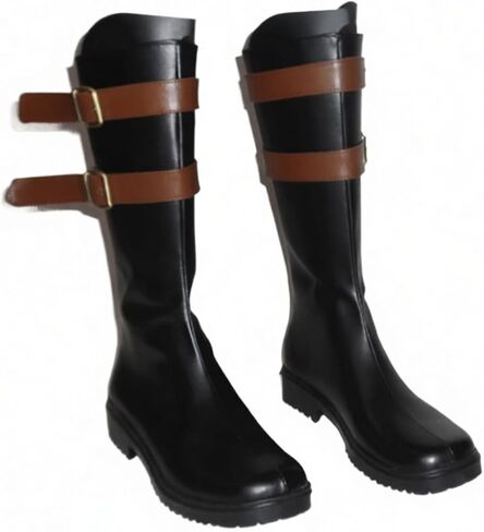 HYin Cosplay Boot Boots Shoe Shoes for Wan Pīsu Dracule Mihawk/Hawk-Eye Mihawk For Male in Saudi Arabia
