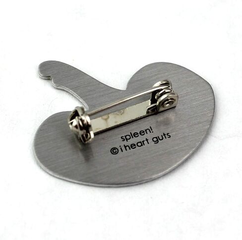I Heart Guts Spleen Lapel Pin | Lymphin’ the Dream, Spleen Removal Funny Pins, Mono, Immunology Resident Gift, Immunologist, Med School Graduation, White Coat Ceremony, Blood Research Button in Kuwait