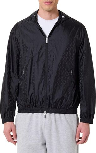 Armani Exchange Men's Jacquard Blouson Jacket in Kuwait