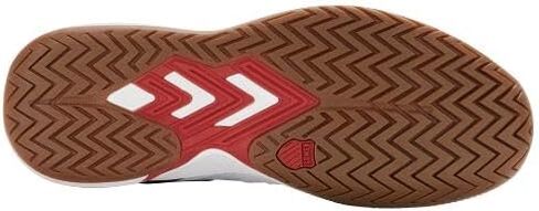 حذاء تنس Ultrashot Light للرجال من K-Swiss (أبيض/أسود/أحمر عالي المخاطر) in Kuwait