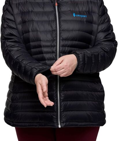 سترة Cotopaxi النسائية Fuego Down - مقاس كبير Cotopaxi Black 4X in Kuwait
