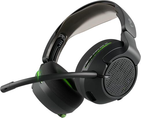 Skullcandy Crusher PLYR 720 Wireless Gaming Headset - Digi-Black | THX Spatial Audio, Multi-Sensory Crusher Bass, Removable Microphone, PC, PlayStation, Nintendo, Multi-Platform, Open-Back in Saudi Arabia