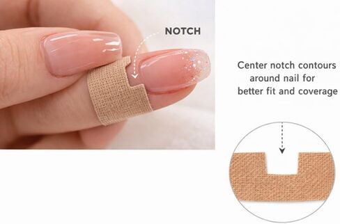 CalmCovers Dermatillomania Skin Picking Prevention Tape, Cuticle Protection Tape, Helps Reduce BFRBs Skin Picking, 3 Sizes Custom Fit, Kinesiology Fabric, 60 Count in Saudi Arabia