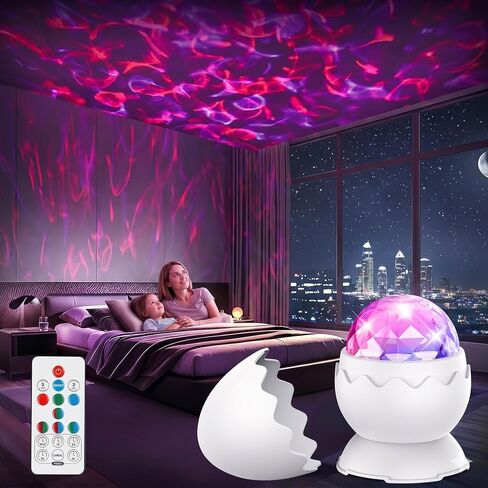 Galaxy Projector, Galaxy Light Projector with Remote Control, Night Lights for Kids, Room Decor for Teen Girls, Gift for Kids Adults, Birthdays, Christmas in Saudi Arabia