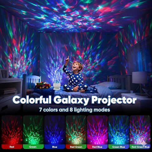 Galaxy Projector, Galaxy Light Projector with Remote Control, Night Lights for Kids, Room Decor for Teen Girls, Gift for Kids Adults, Birthdays, Christmas in Saudi Arabia