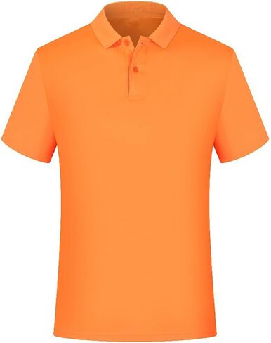 Boy's Short Sleeve Golf Shirts Active Casual Performance Shirt Collared Button Up Summer Stylish School T-Shirt in Kuwait