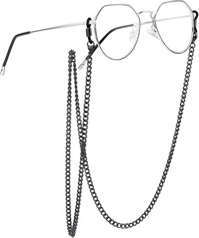 ChainsPro Glasses Chain, Durable and Sturdy Eyeglass Holders Around Neck, Gold/Silver/Black Eyeglasses Chain for Women in Saudi Arabia