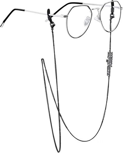 ChainsPro Glasses Chain, Durable and Sturdy Eyeglass Holders Around Neck, Gold/Silver/Black Eyeglasses Chain for Women in Saudi Arabia