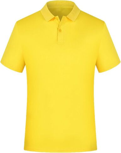 Boy's Short Sleeve Golf Shirts Active Casual Performance Shirt Collared Button Up Summer Stylish School T-Shirt in Kuwait