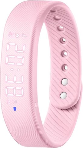 Kids Fitness Tracker Watch with Pedometer - No App Required, Outdoor Sport Digital Watch for Boys & Girls Ages 5-13 with Vibration Alarm, Stopwatch, Birthday Gift Idea for Teen in Kuwait