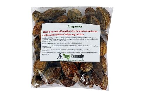 BlueQueen HerbY haritaki/Ink Nut/Kadukkai/harde whole/terminalia chebula/Karakkaya/Yellow myrobalan- 50g in Saudi Arabia