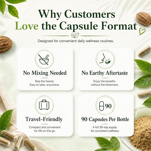 Haritaki Capsules, Terminalia Chebula Ayurvedic Herbal Supplement, Traditional Botanical Digestive Support, Vegan Non-GMO Daily Wellness Capsules, 90 Count in Saudi Arabia