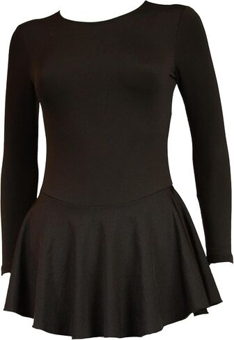 Premium Black Examination Dress – Pro-Weight Figure Skating Test Dress in Saudi Arabia